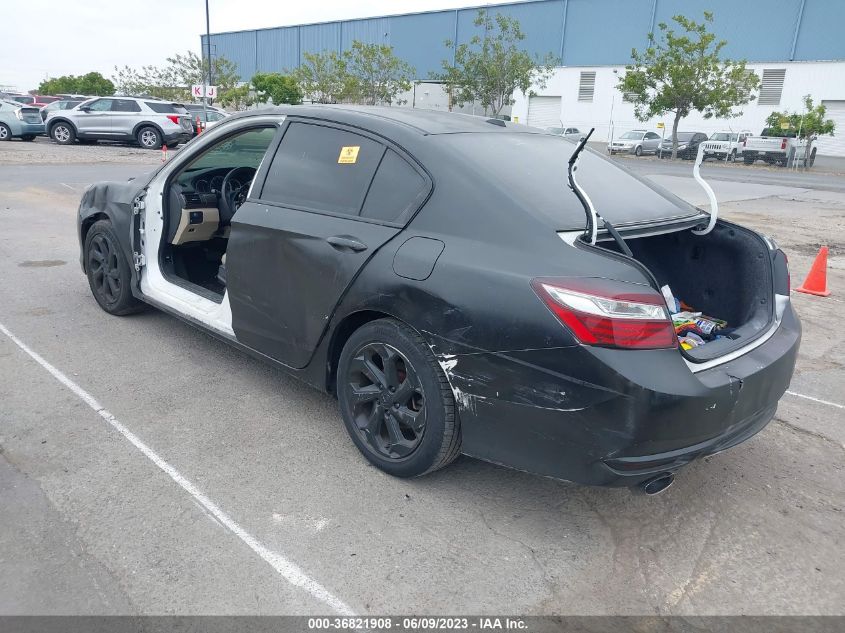 2016 HONDA ACCORD SEDAN EX-L - 1HGCR3F84GA020470