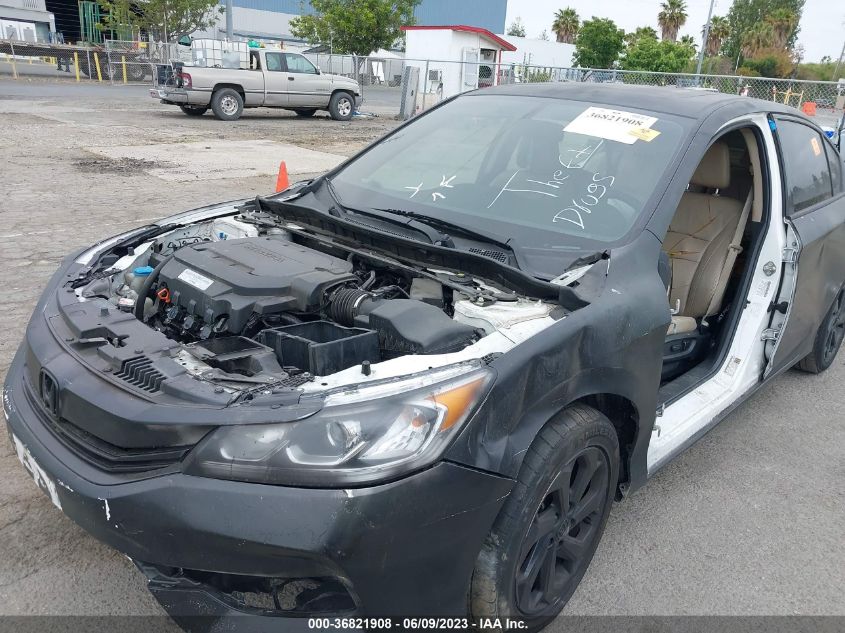 2016 HONDA ACCORD SEDAN EX-L - 1HGCR3F84GA020470