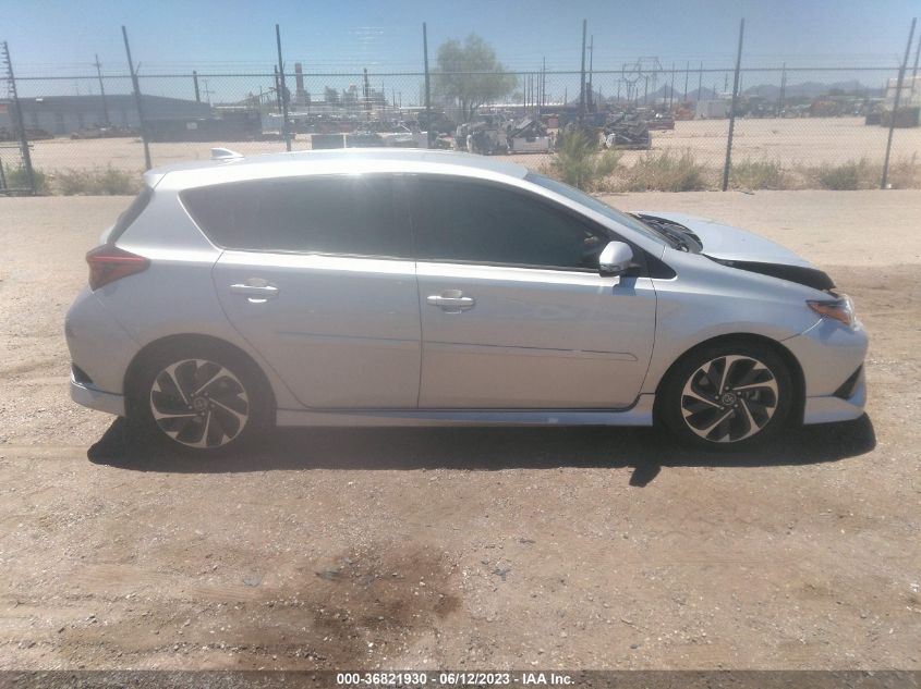 2018 TOYOTA COROLLA IM - JTNKARJE2JJ556015