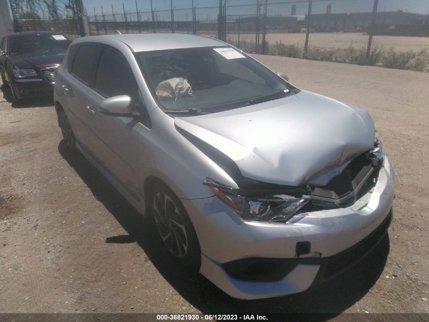 2018 TOYOTA COROLLA IM - JTNKARJE2JJ556015