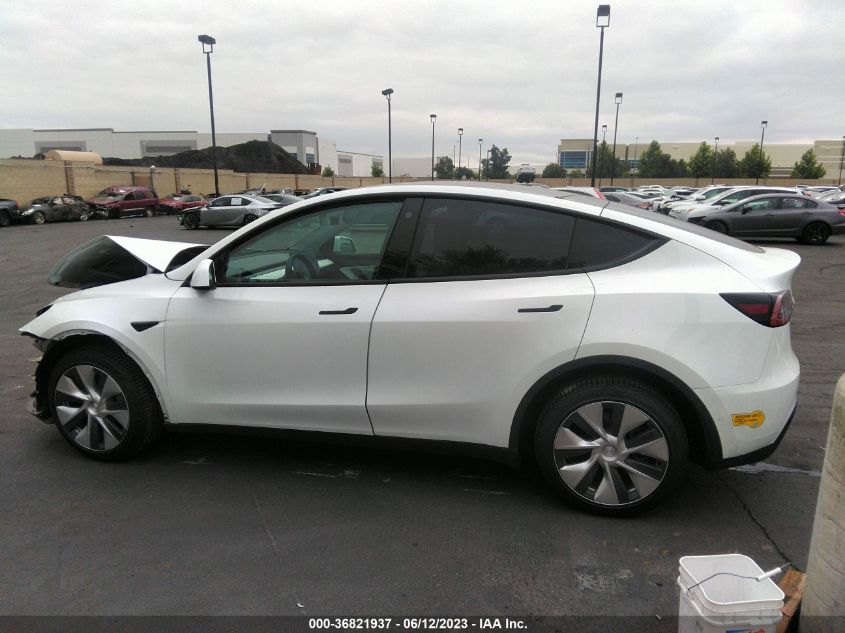 2022 TESLA MODEL Y LONG RANGE - 7SAYGDEE8NF314114
