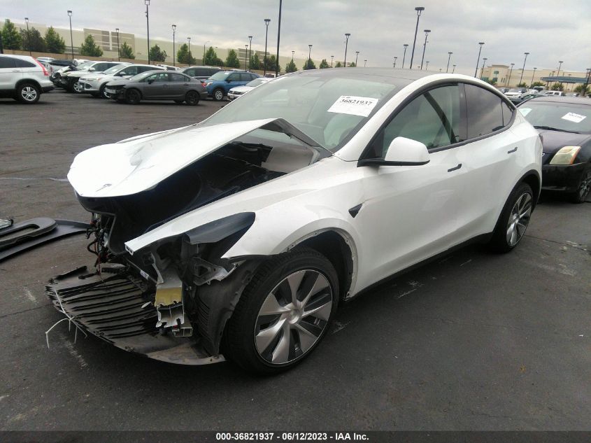 2022 TESLA MODEL Y LONG RANGE - 7SAYGDEE8NF314114