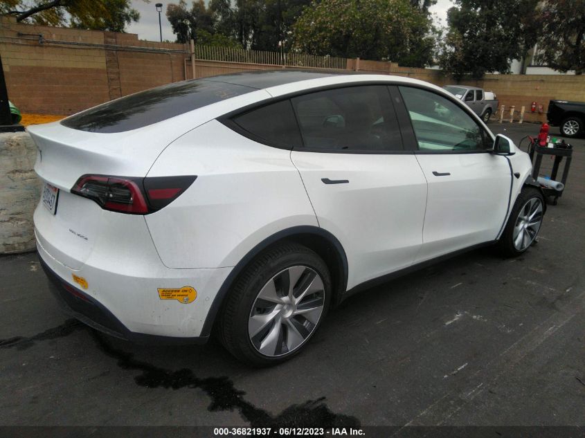 2022 TESLA MODEL Y LONG RANGE - 7SAYGDEE8NF314114