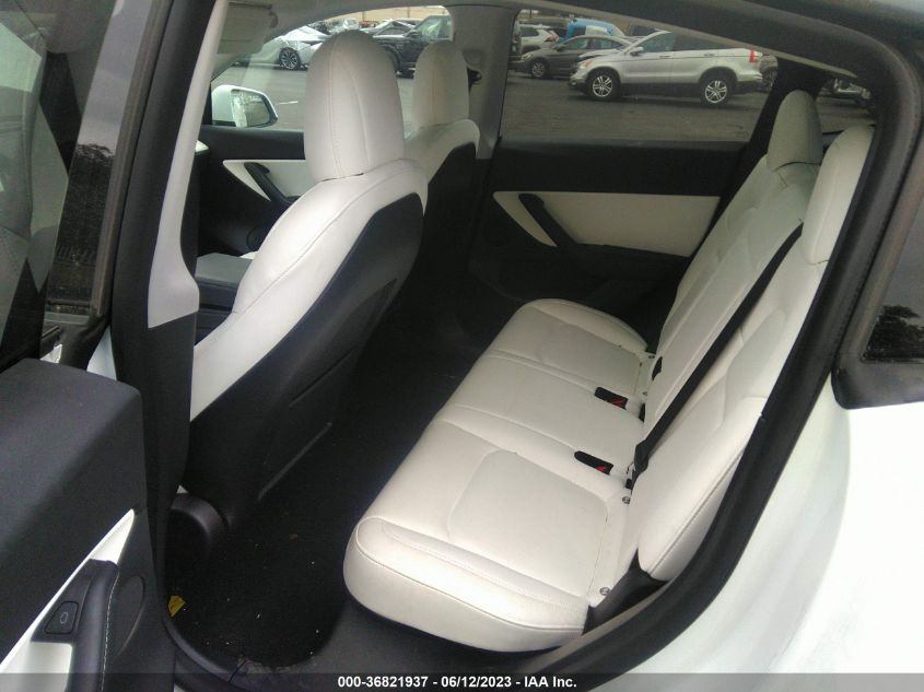 2022 TESLA MODEL Y LONG RANGE - 7SAYGDEE8NF314114