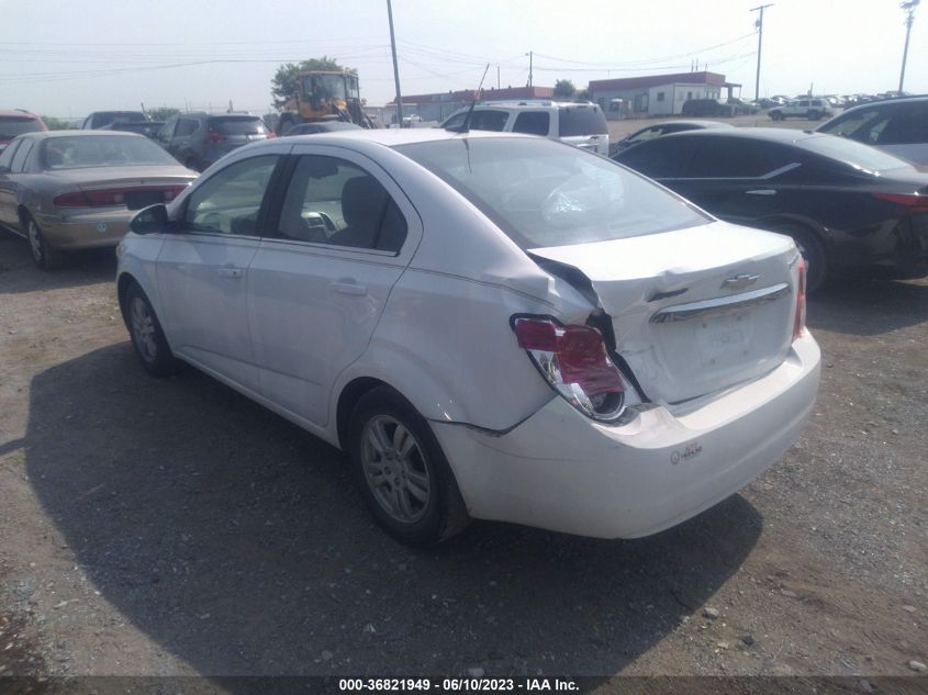 2013 CHEVROLET SONIC LT - 1G1JC5SH2D4133829