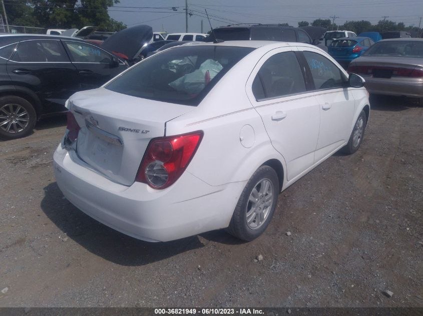2013 CHEVROLET SONIC LT - 1G1JC5SH2D4133829