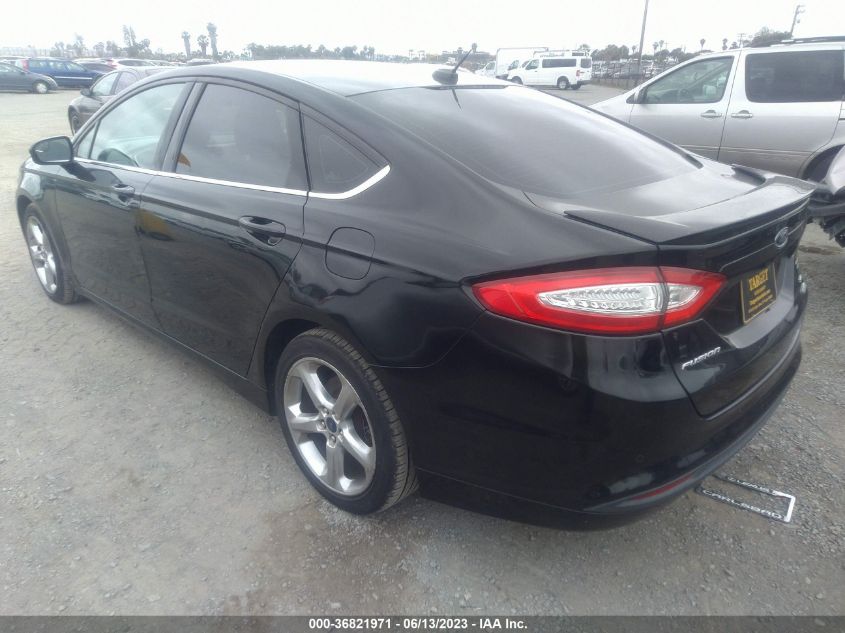 2016 FORD FUSION SE - 3FA6P0HD7GR225125