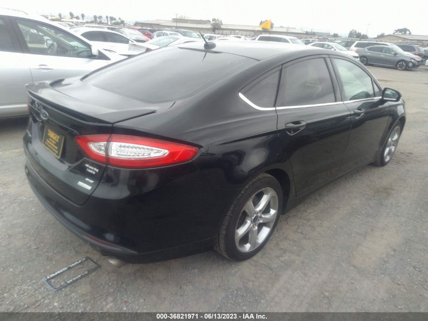 2016 FORD FUSION SE - 3FA6P0HD7GR225125