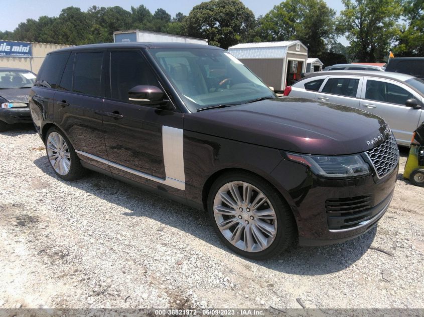 SALGS2SEXLA567935 LAND ROVER RANGE ROVER P525 HSE 2020