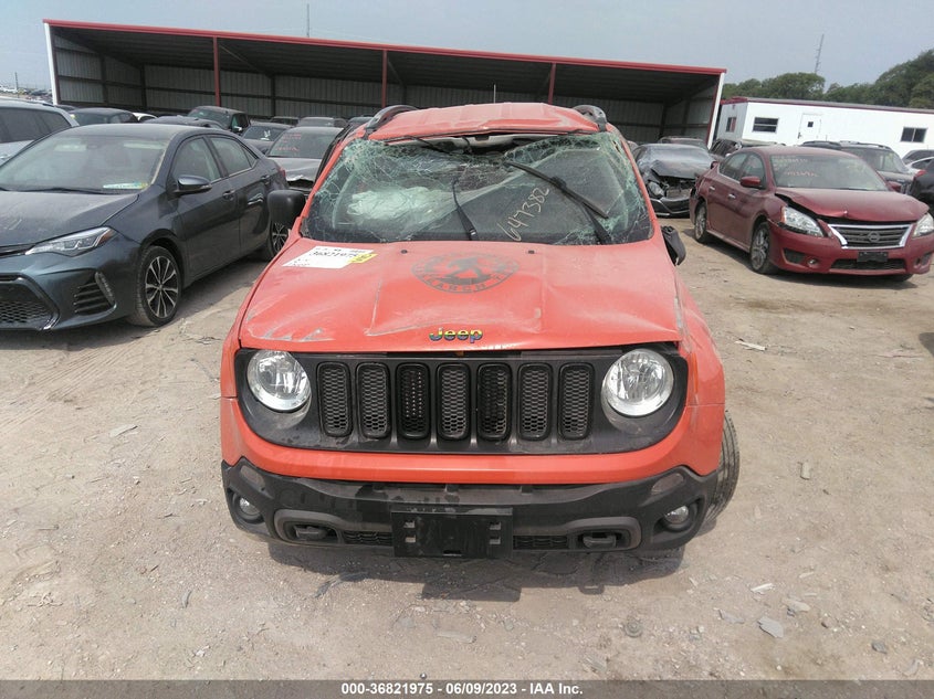 VIN ZACCJBAB1JPH87185 2018 JEEP RENEGADE SPORT