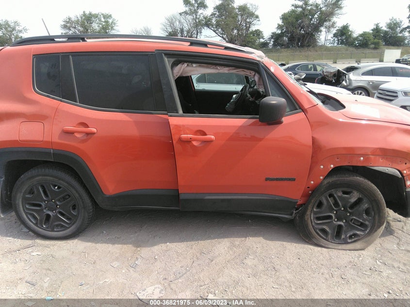VIN ZACCJBAB1JPH87185 2018 JEEP RENEGADE SPORT