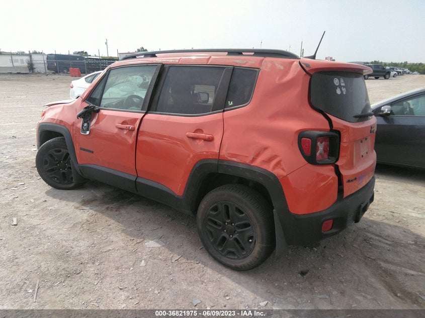VIN ZACCJBAB1JPH87185 2018 JEEP RENEGADE SPORT