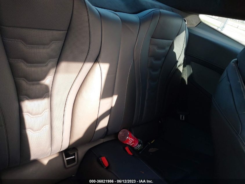 2019 BMW 8 SERIES M850I XDRIVE - WBABC4C58KBJ35780