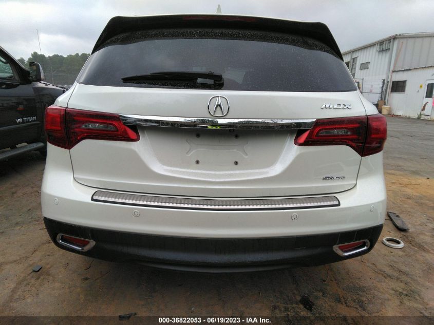 2015 ACURA MDX ADVANCE/ENTERTAINMENT PKG - 5FRYD4H80FB007192