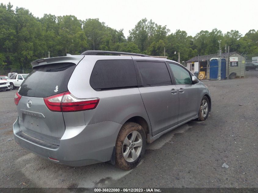 2018 TOYOTA SIENNA LE - 5TDKZ3DC8JS939190