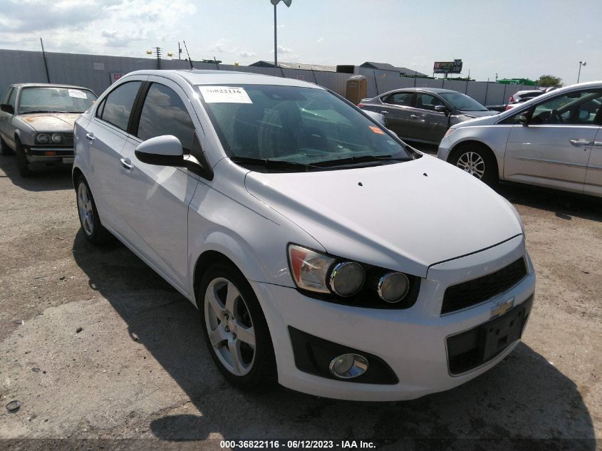 2014 CHEVROLET SONIC LTZ - 1G1JE5SB2E4100028
