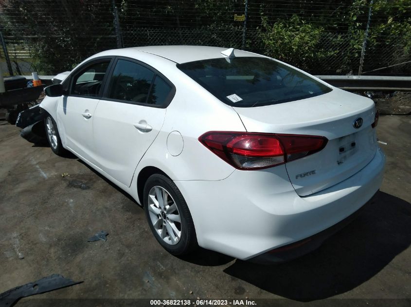 2017 KIA FORTE LX - 3KPFL4A7XHE124736