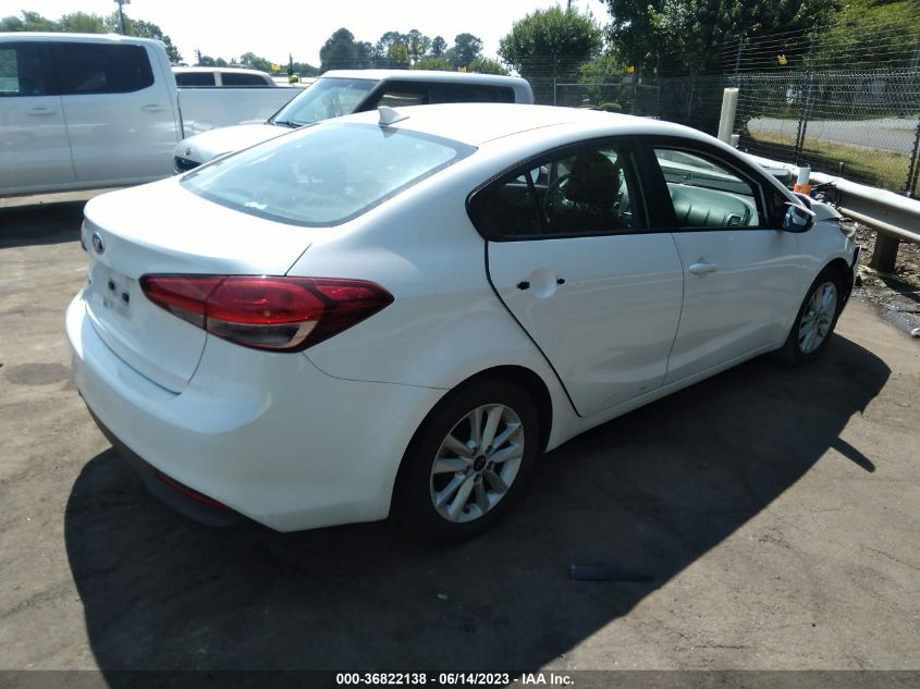 2017 KIA FORTE LX - 3KPFL4A7XHE124736