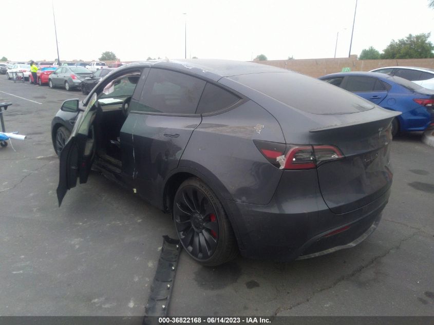 2023 TESLA MODEL Y PERFORMANCE - 7SAYGDEF7PF646699