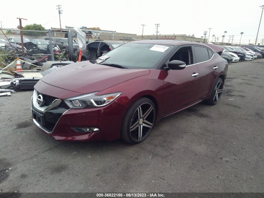 2017 NISSAN MAXIMA SR - 1N4AA6AP1HC429289