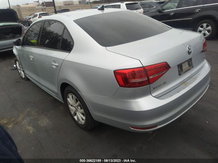 2015 VOLKSWAGEN JETTA SEDAN 1.8T SE - 3VWD17AJ7FM275060