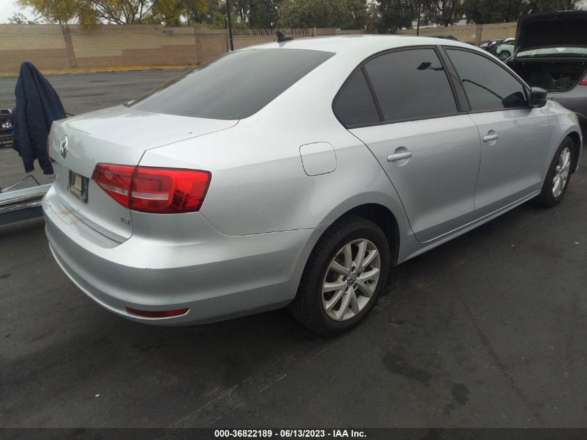 2015 VOLKSWAGEN JETTA SEDAN 1.8T SE - 3VWD17AJ7FM275060