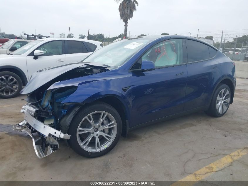 2023 TESLA MODEL Y LONG RANGE - 7SAYGDEE0PF713084
