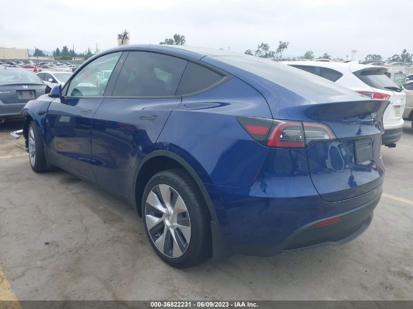2023 TESLA MODEL Y LONG RANGE - 7SAYGDEE0PF713084