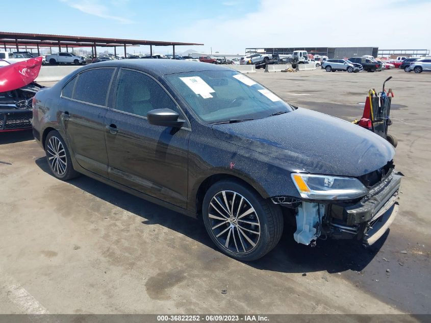 2016 VOLKSWAGEN JETTA SEDAN 1.8T SPORT - 3VWD17AJ1GM405772