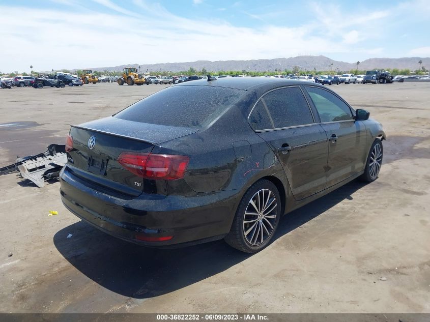 2016 VOLKSWAGEN JETTA SEDAN 1.8T SPORT - 3VWD17AJ1GM405772