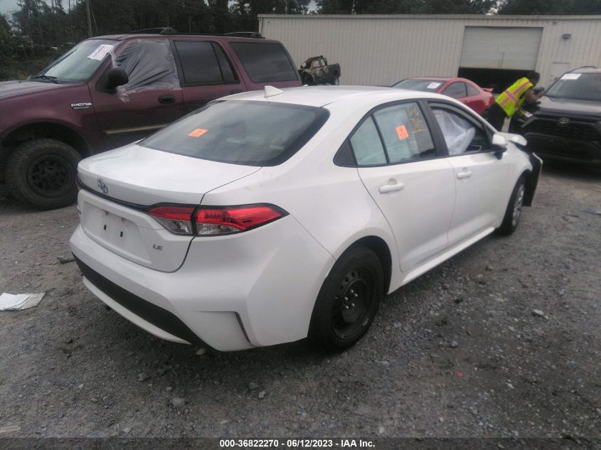 2022 TOYOTA COROLLA LE - 5YFEPMAE4NP330529