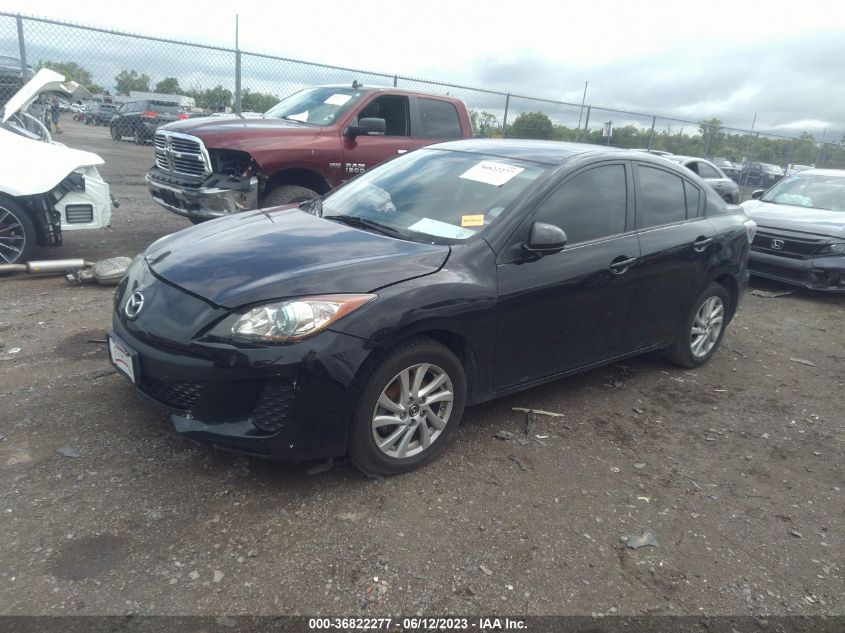 2013 MAZDA MAZDA3 I TOURING - JM1BL1V71D1819093