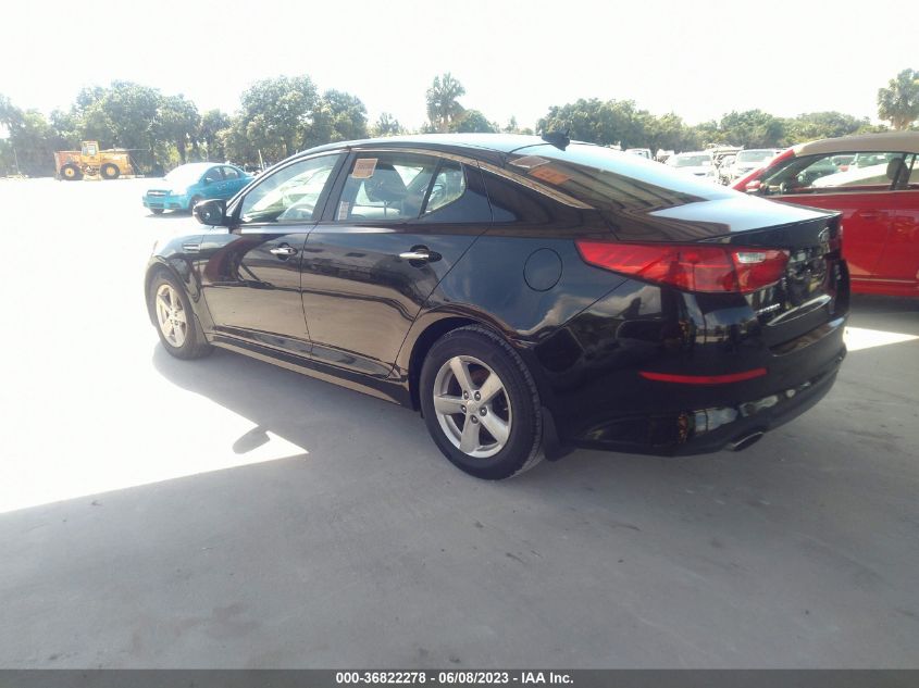 2015 KIA OPTIMA LX - KNAGM4A78F5654422