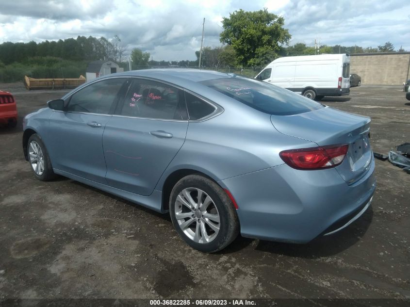 2015 CHRYSLER 200 LIMITED - 1C3CCCAB2FN659574