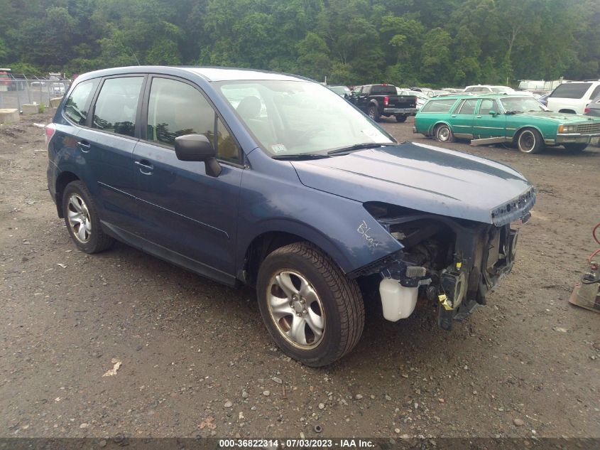2014 SUBARU FORESTER 2.5I - JF2SJAAC6EH472279