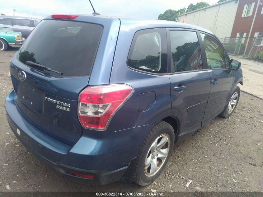 2014 SUBARU FORESTER 2.5I - JF2SJAAC6EH472279
