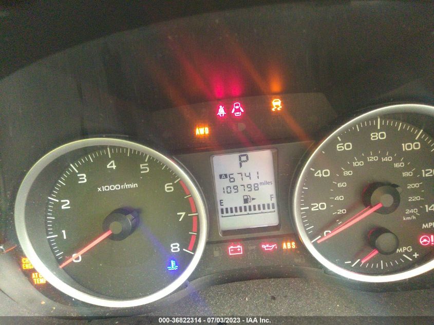 2014 SUBARU FORESTER 2.5I - JF2SJAAC6EH472279