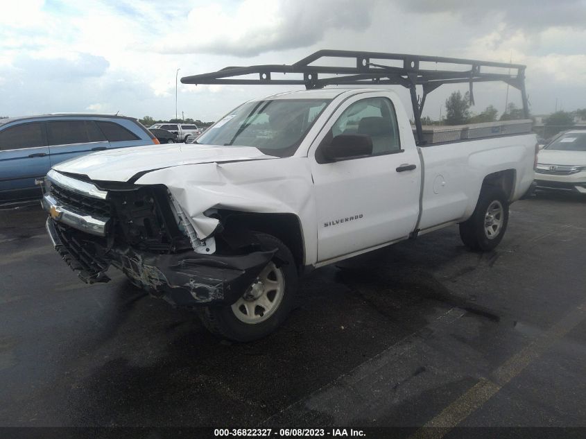 2017 CHEVROLET SILVERADO 1500 WORK TRUCK - 1GCNCNEH8HZ304824