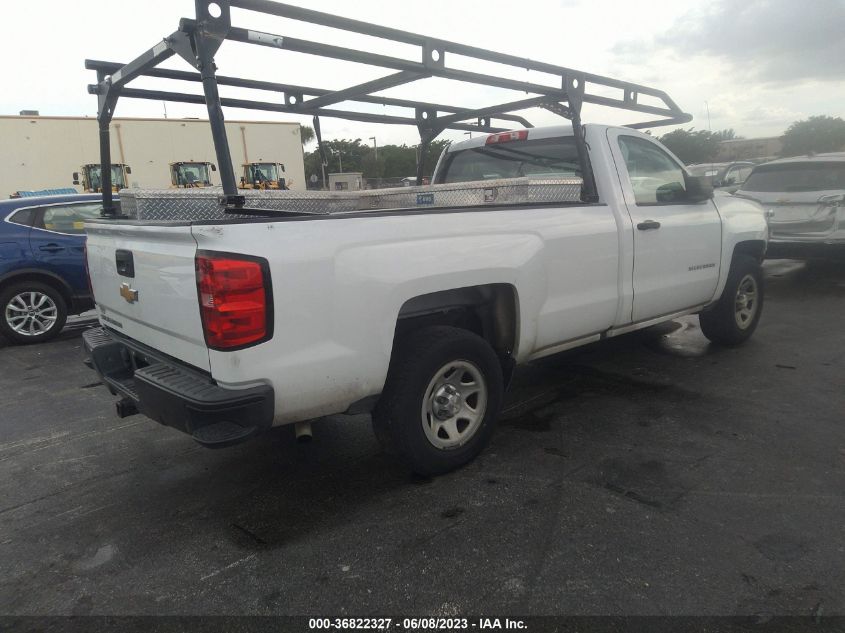 2017 CHEVROLET SILVERADO 1500 WORK TRUCK - 1GCNCNEH8HZ304824