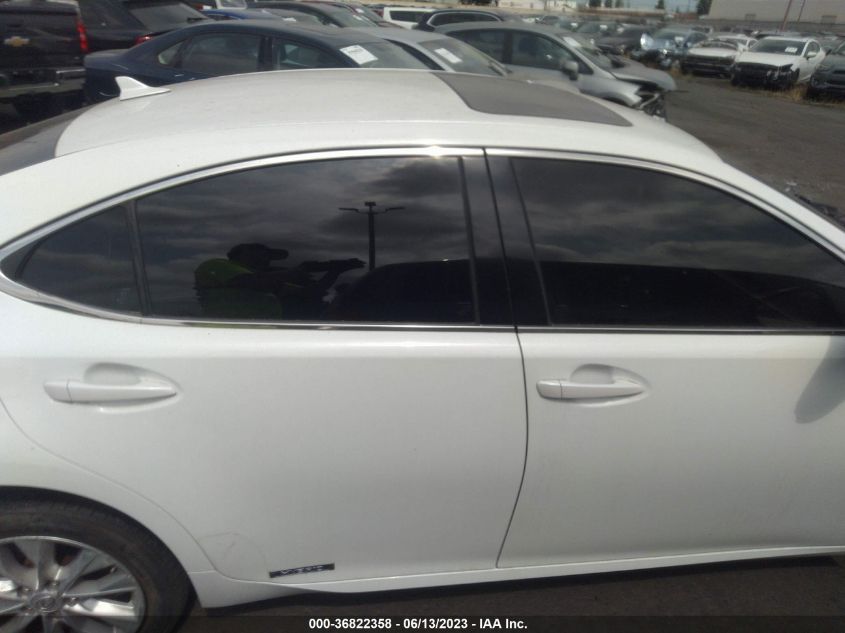 2014 LEXUS ES 300H HYBRID JTHBW1GGXE2062869