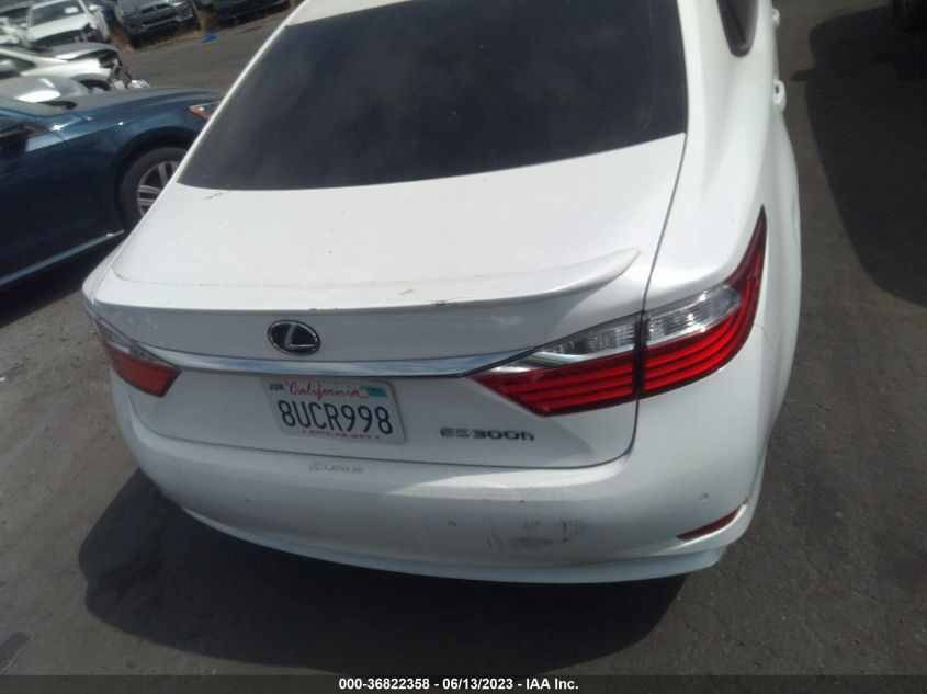 2014 LEXUS ES 300H HYBRID JTHBW1GGXE2062869
