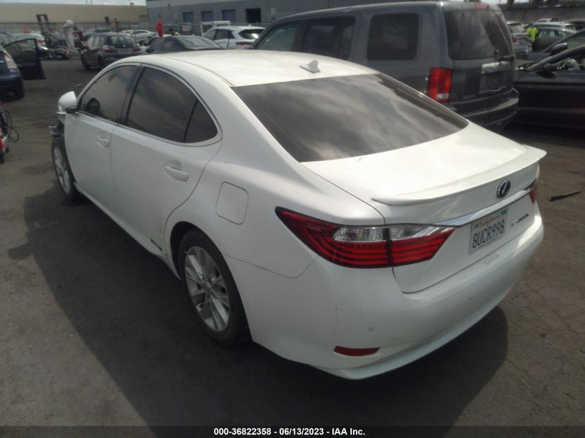 2014 LEXUS ES 300H HYBRID JTHBW1GGXE2062869