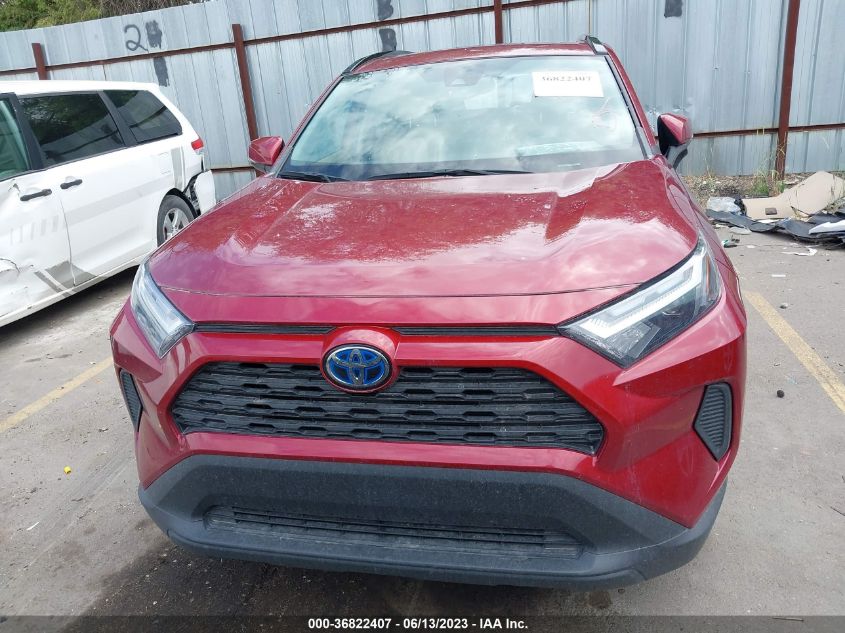 2022 TOYOTA RAV4 XLE - 2T3RWRFV9NW135347