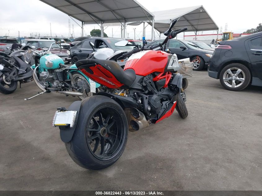 2021 DUCATI DIAVEL 1260 S - ZDMGAHRW2MB005295