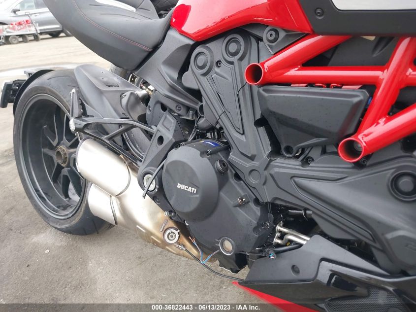 2021 DUCATI DIAVEL 1260 S - ZDMGAHRW2MB005295