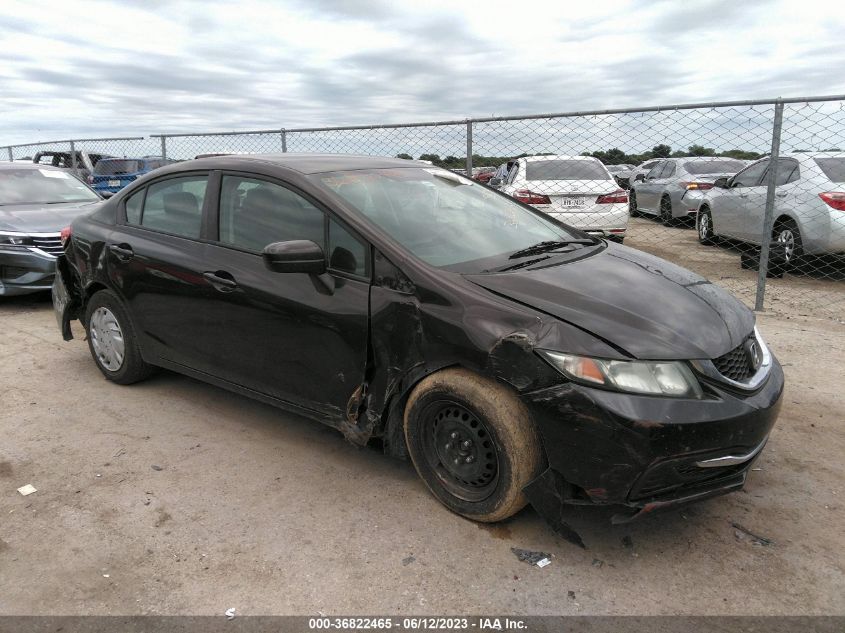 2014 HONDA CIVIC SEDAN LX - 2HGFB2F59EH521659