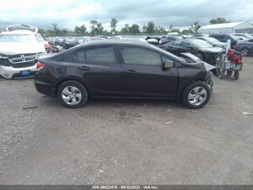 2013 HONDA CIVIC SDN LX - 2HGFB2F52DH510968