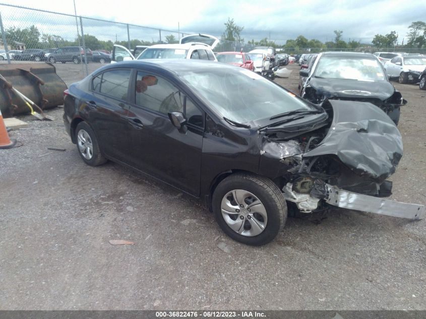 2013 HONDA CIVIC SDN LX - 2HGFB2F52DH510968