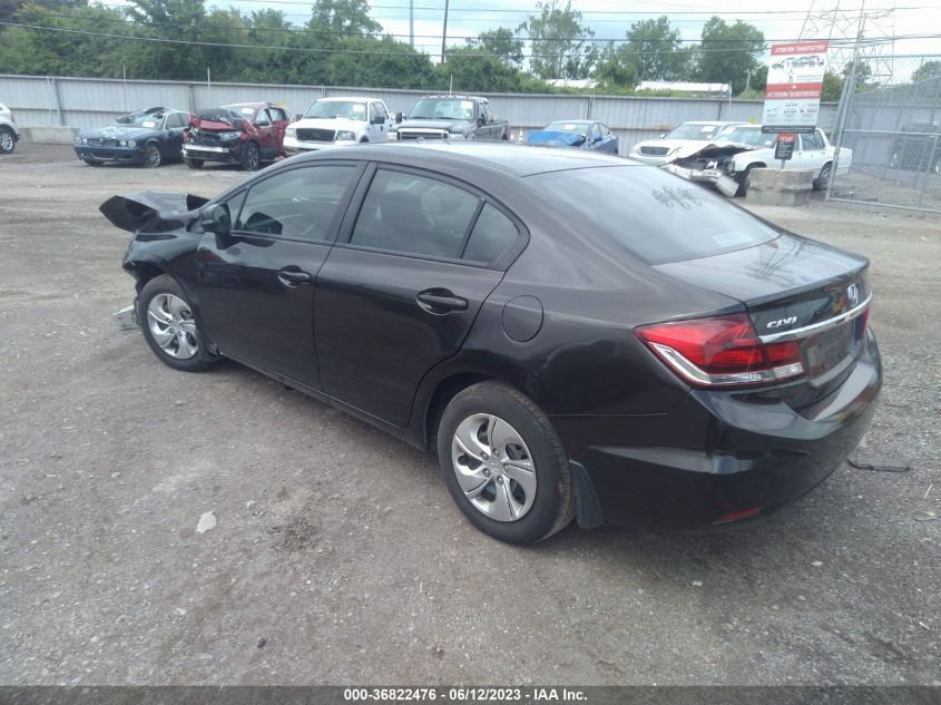 2013 HONDA CIVIC SDN LX - 2HGFB2F52DH510968