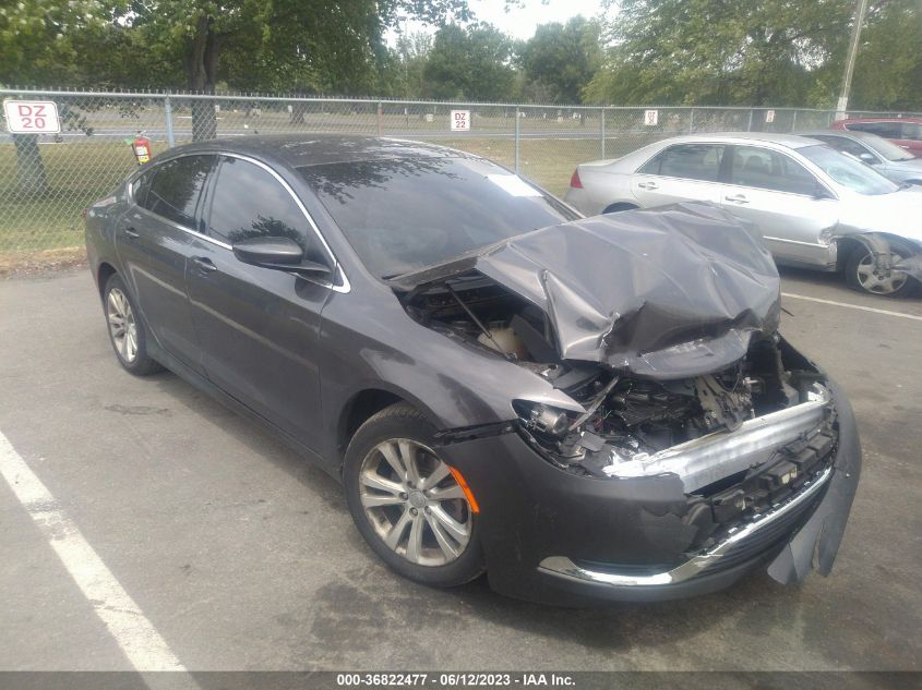 2015 CHRYSLER 200 LIMITED - 1C3CCCAB6FN651848